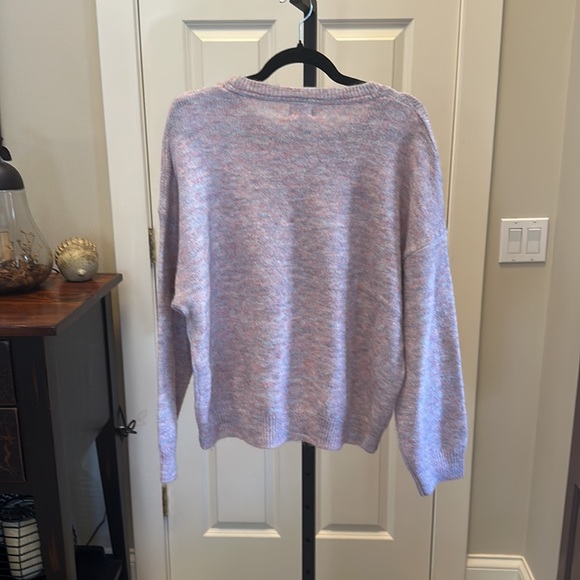 Sundry Womens by Anthropology Love Oversized V Neck Sweater - Picture 13 of 15